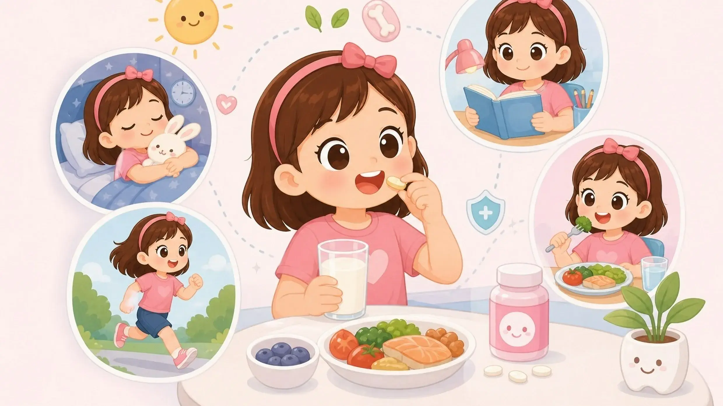 營養補充的微調美學:成長不是衝刺,而是剛剛好的日常累積