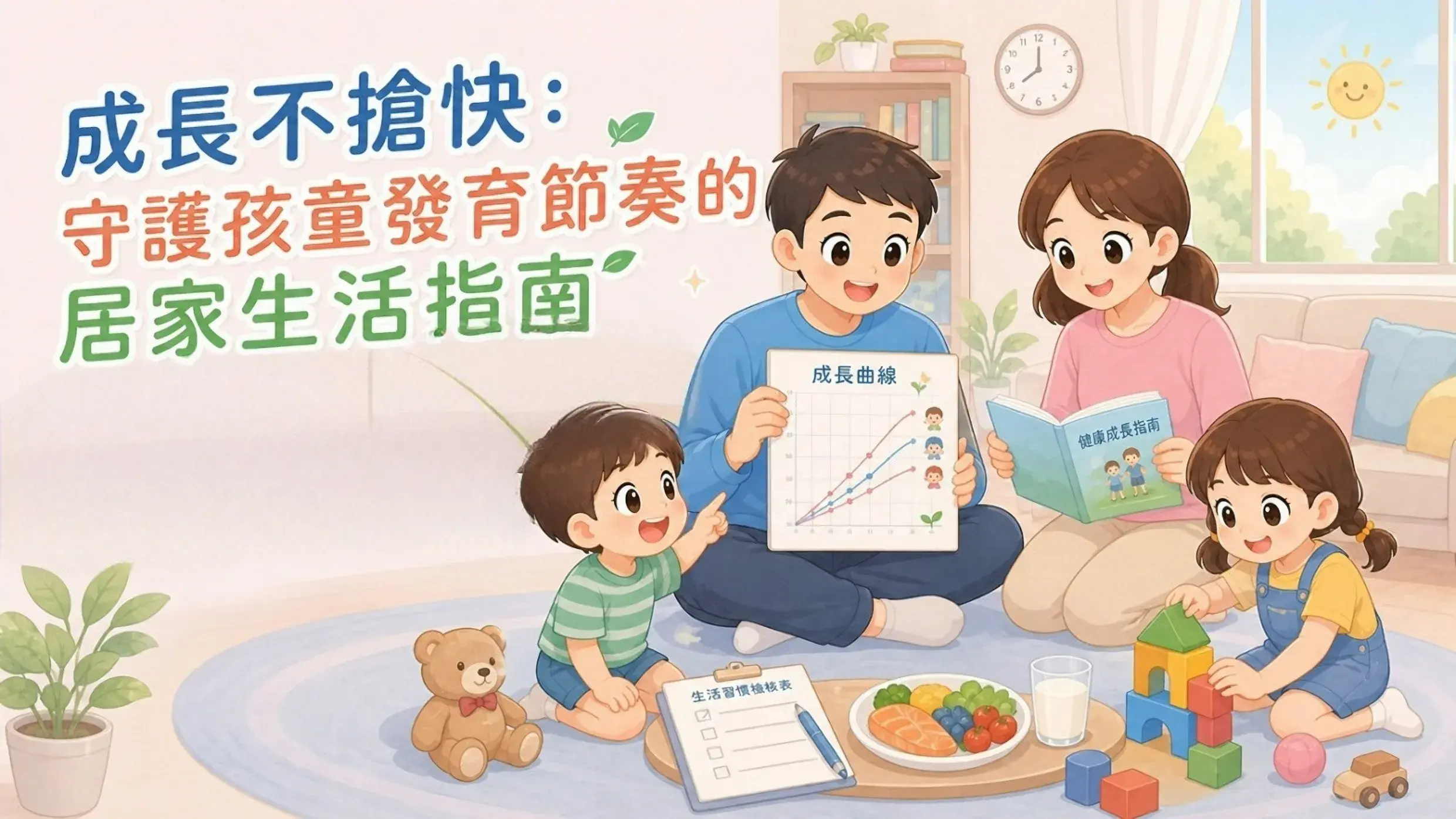 成長不搶快:守護孩童發育節奏的居家生活指南 Cropped